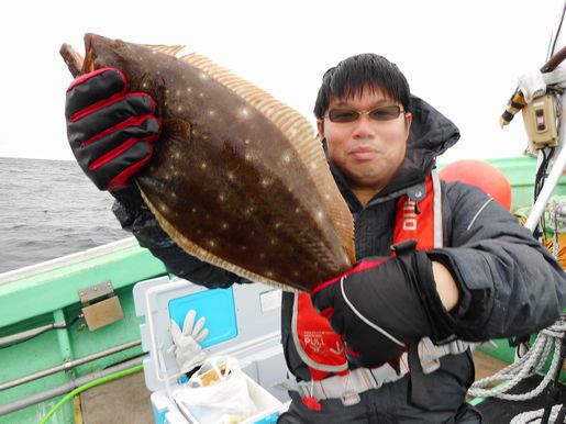 小樽　小樽沖　ヒラメ釣り