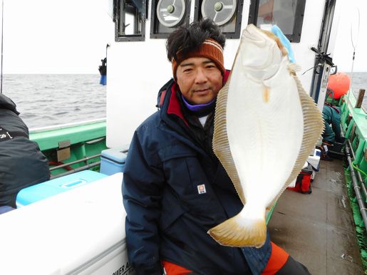 小樽　小樽沖　ヒラメ釣り