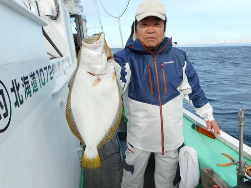 小樽　小樽沖　ヒラメ釣り