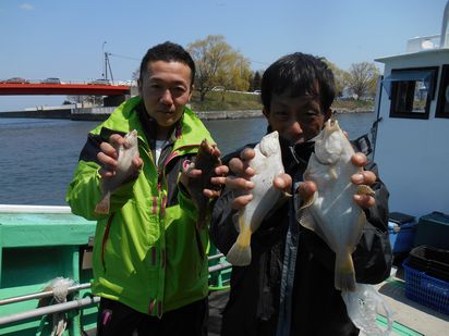 小樽　小樽沖　カレイ