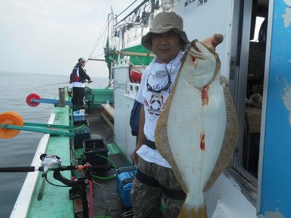 小樽　小樽沖　ヒラメ釣り