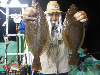 小樽　小樽沖　ヒラメ釣り