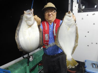 小樽　小樽沖　ヒラメ釣り