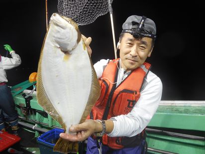 小樽　小樽沖　ヒラメ釣り