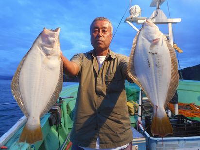 小樽　小樽沖　ヒラメ釣り