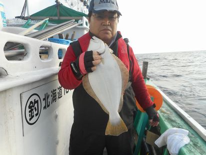 小樽　小樽沖　ヒラメ釣り