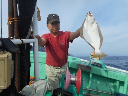 小樽　小樽沖　ヒラメ釣り