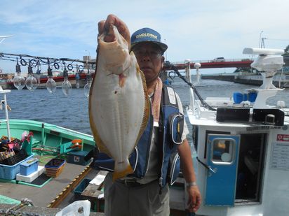 小樽　小樽沖　ヒラメ釣り