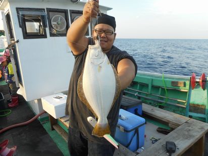 小樽　小樽沖　ヒラメ釣り