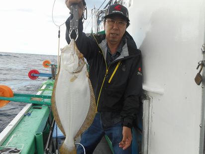 小樽　小樽沖　ヒラメ釣り