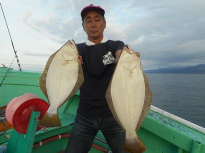 小樽　小樽沖　ヒラメ釣り