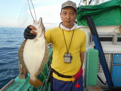 小樽　小樽沖　ヒラメ釣り