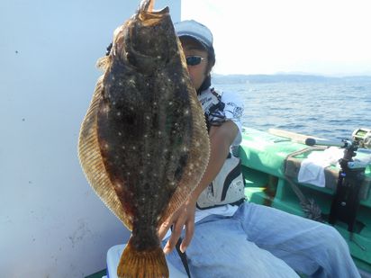 小樽　小樽沖　ヒラメ釣り