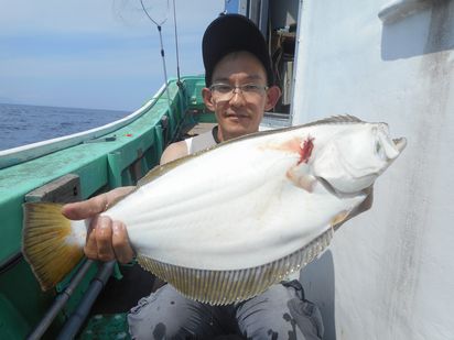 小樽　小樽沖　ヒラメ釣り