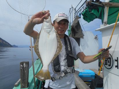 小樽　小樽沖　ヒラメ釣り