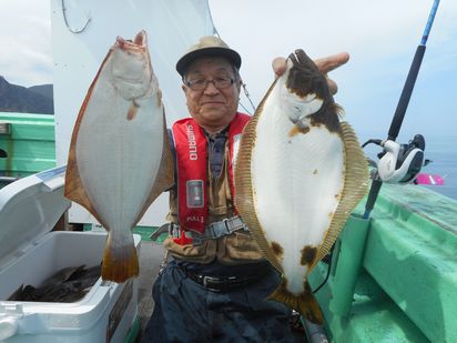 小樽　小樽沖　ヒラメ釣り