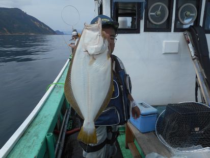 小樽　小樽沖　ヒラメ釣り