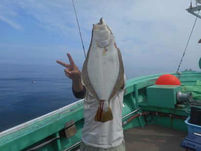 小樽　小樽沖　ヒラメ釣り