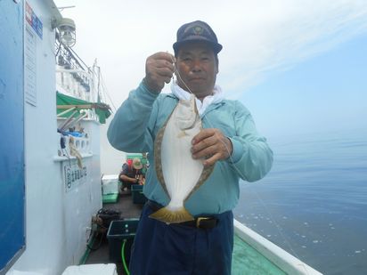 小樽　小樽沖　ヒラメ釣り