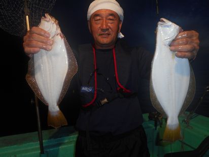 小樽　小樽沖　ヒラメ釣り