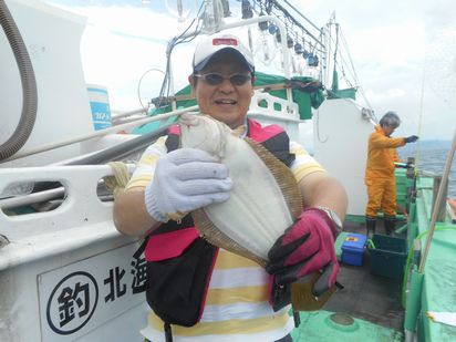 小樽　小樽沖　ヒラメ釣り