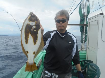 小樽　小樽沖　ヒラメ釣り