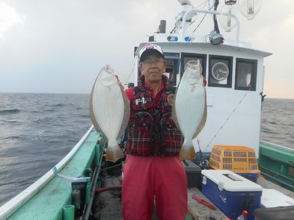 小樽　小樽沖　ヒラメ釣り