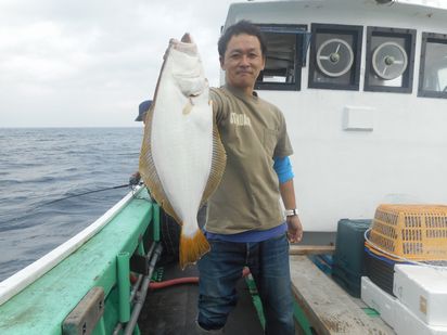 小樽　小樽沖　ヒラメ釣り