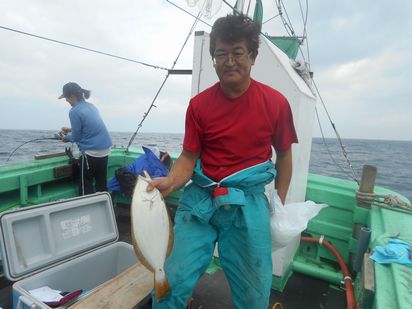 小樽　小樽沖　ヒラメ釣り