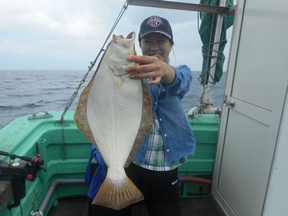 小樽　小樽沖　ヒラメ釣り