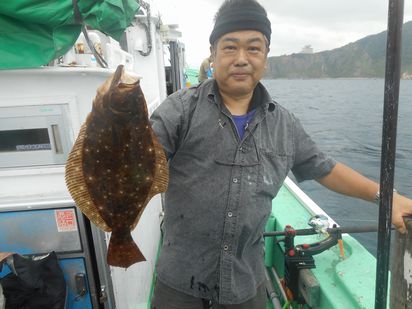 小樽　小樽沖　ヒラメ釣り