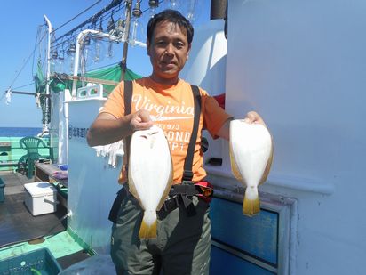 小樽　小樽沖　ヒラメ釣り