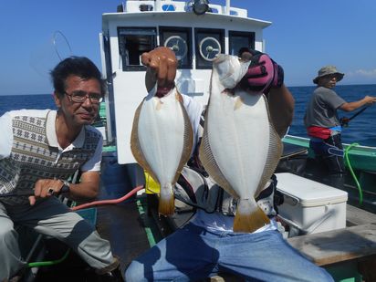 小樽　小樽沖　ヒラメ釣り