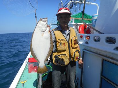 小樽　小樽沖　ヒラメ釣り