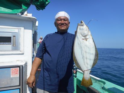 小樽　小樽沖　ヒラメ釣り