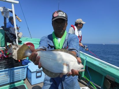 小樽　小樽沖　ヒラメ釣り