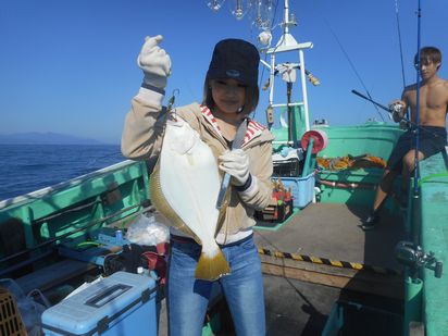 小樽　小樽沖　ヒラメ釣り