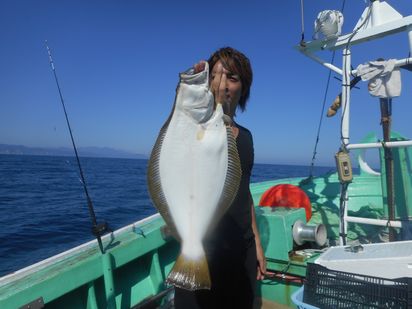 小樽　小樽沖　ヒラメ釣り