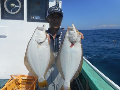 小樽　小樽沖　ヒラメ釣り