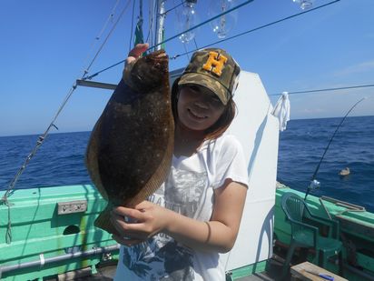 小樽　小樽沖　ヒラメ釣り