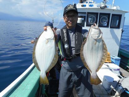 小樽　小樽沖　ヒラメ釣り