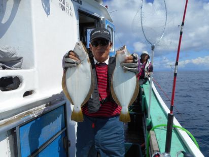 小樽　小樽沖　ヒラメ釣り