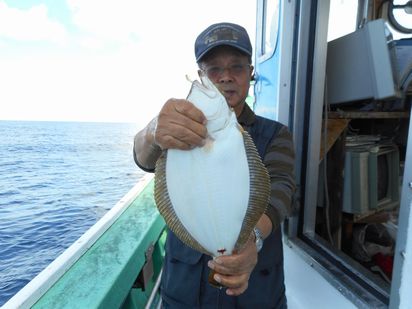 小樽　小樽沖　ヒラメ釣り