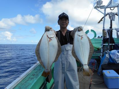 小樽　小樽沖　ヒラメ釣り