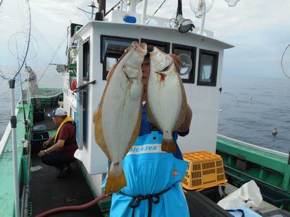 小樽　小樽沖　ヒラメ釣り