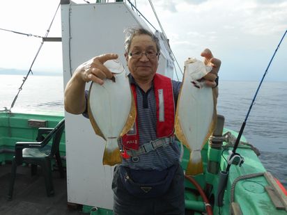 小樽　小樽沖　ヒラメ釣り