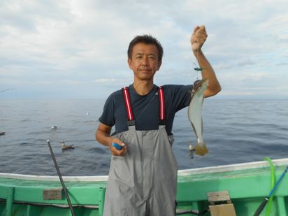 小樽　小樽沖　ヒラメ釣り