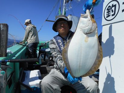 小樽　小樽沖　ヒラメ釣り