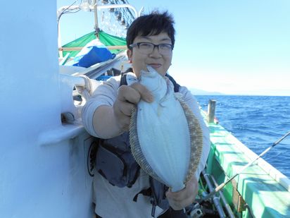 小樽　小樽沖　ヒラメ釣り