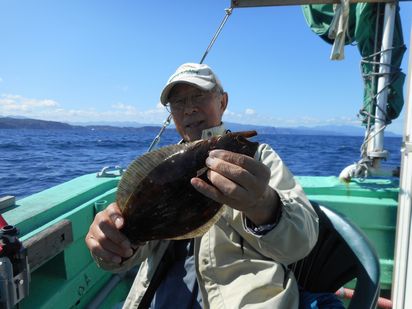 小樽　小樽沖　ヒラメ釣り